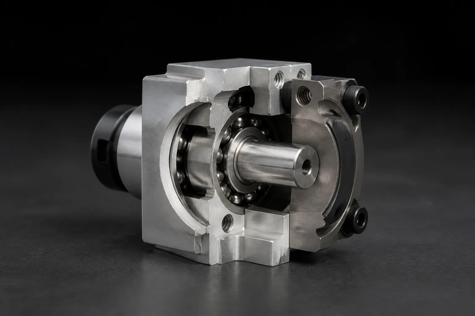 Multi-part mechanical assembly ready for installation