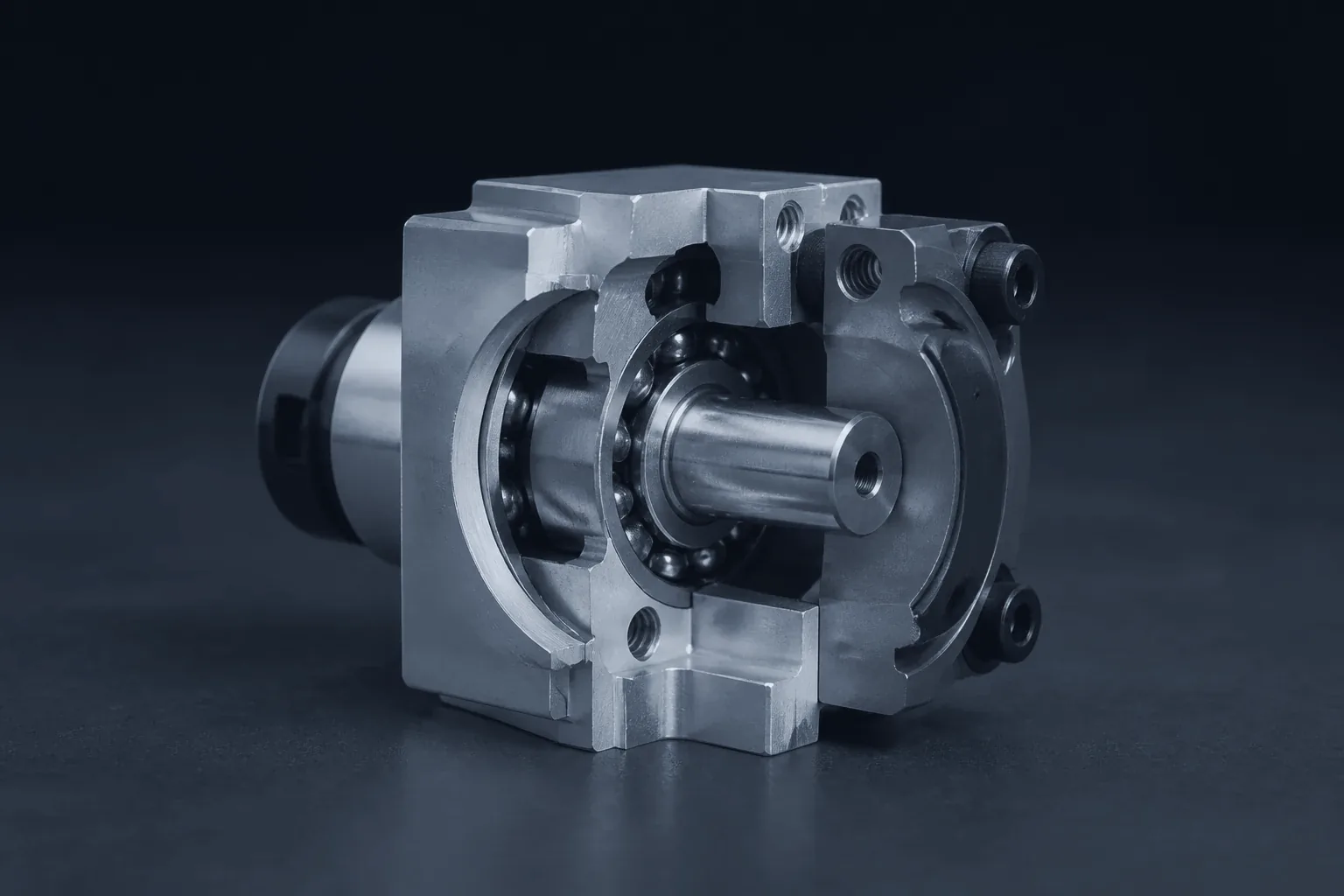 Multi-part mechanical assembly ready for installation